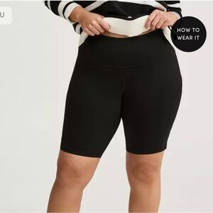 Torrid Active High Mid-Rise Biker Short w/Pockets-New With Tags- Size 0X